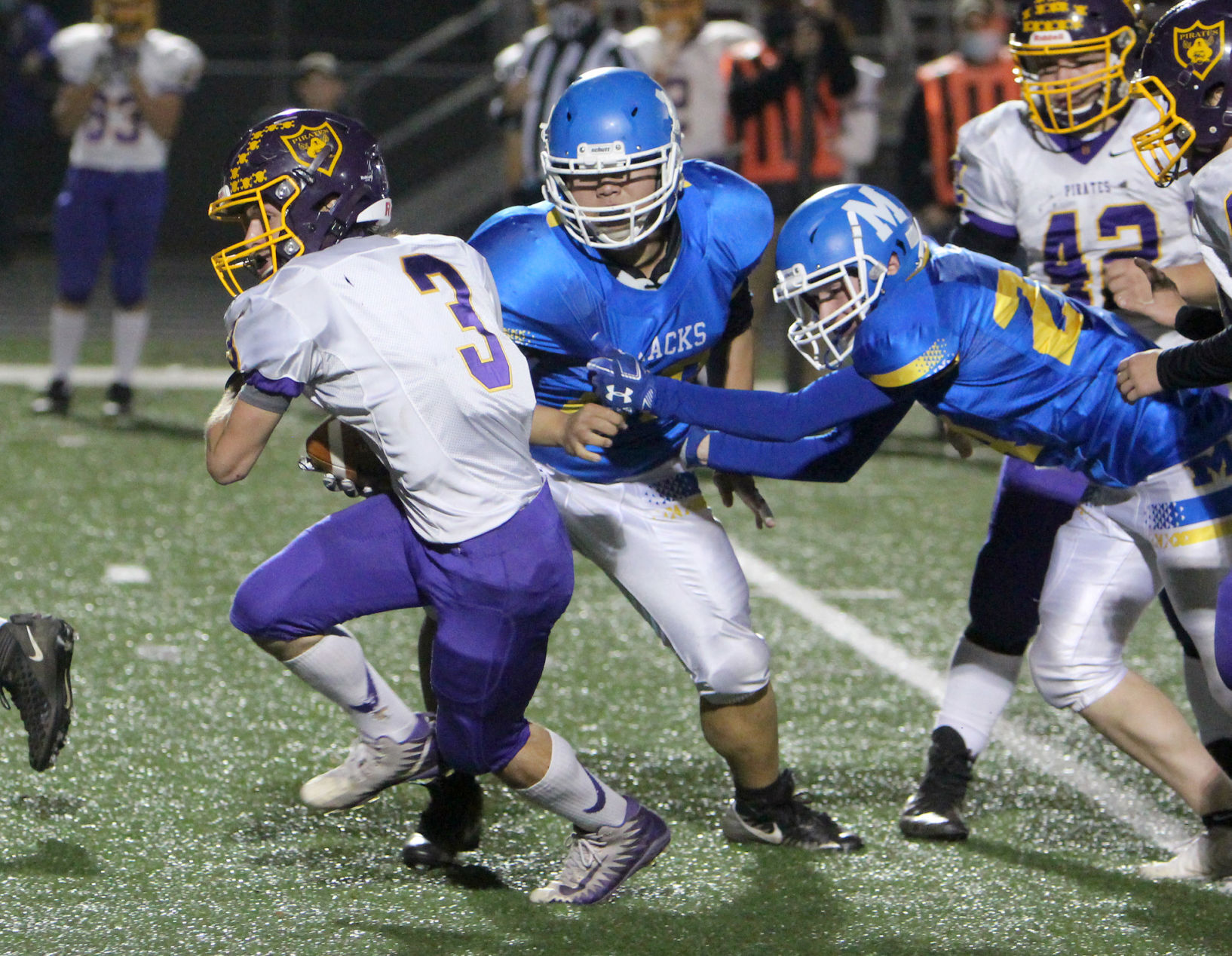 Gilman at McDonell football 11-5-20